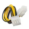 Línea de alimentación de CPU de placa base de 4 pines a 8 pines 4p a 8p línea de conversión de adaptador de corriente de 4 pines a 8 pines