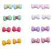 Explosivo Hueso Forma Lazo Arte de Uñas Mini Lazo Resina Joyería Verano Dulce Pequeño Lazo Accesorios