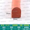 Tira de sellado de espuma tipo D resistente a altas temperaturas, autoadhesiva, adhesivo de una sola cara, tira de sellado tipo D semicircular anticolisión y amortiguadora para gabinetes