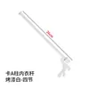 Columna AA cuadrada tienda de ropa aleación de aluminio un solo agujero columna para ropa interior columna de escalera color T perchero para sujetadores pared perchero para ropa