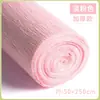 Papel crepé, papel arrugado, papel de origami hecho a mano, papel para manualidades DIY, decoración de jardín de infantes, fabricación de rosas