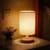 Ventas Directas de Fábrica Lámpara de Mesa Cálida Creativa Mesita de Noche de Dormitorio Celebridad de Internet Nórdica Control Remoto Ahorro de Energía Luz Nocturna Alimentación de Bebé