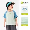 [45 Yuan por Cualquier Dos Artículos] Camiseta de Manga Corta para Bebé Dudu, Nuevo Estilo de Verano, Camiseta Básica para Niños, Atuendo de Verano para Niñas