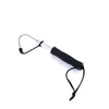 Gancho telescópico de aleación de aluminio controlador de peces pinza para peces báscula de cinturón multifuncional con regla para controlar objetos grandes pinza para peces captura de peces
