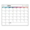 Pizarra magnética mensual transfronteriza, pegatina para nevera, bloc de notas de calendario borrable, impermeable, disponible en varios tamaños y personalizable