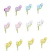 Flor Artificial Nueva Tulipán Uñas Arte Joyería Resina Estéreo Portátil Accesorios para Uñas Ins Pequeños Accesorios DIY