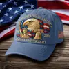 Gorra de Béisbol Bordada de Amazon de Venta Caliente Transfronteriza para Hombres, Gorra Conmemorativa del 250 Aniversario Americano, Gorra Suave de Algodón Puro