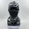 Gorro de Ciclismo de Cuatro Estaciones Empalmado, Cubrecabezas Caliente para Motocicleta, Máscara de Esquí para Exteriores, Gorro de Lana, Cubrecabezas con Malla Filtrante