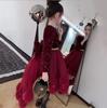 Vestido de Verão de Alta Qualidade para Meninas com Forro de Veludo, Saia Estilosa de Tule Bufante com Veludo, Vestido de Princesa Infantil, Vestido de Aniversário