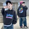 Sudadera de Primavera y Otoño para Niños 2026 Nuevo Modelo Manga Larga Delgado para Niños Mayores Moda Online de Moda