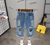 Micro para novo colete jeans de verão 2019 para meninos A10165 Camiseta A13115 Calça A12156
