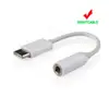Cable Adaptador de Audio Tipo C Adaptador DC3.5MM Adecuado para Teléfono Móvil Xiaomi Adaptador de Auriculares Tipo C