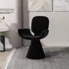 Banqueta de toucador de luxo giratória para meninas, cadeira de beleza e manicure com encosto, banqueta de maquiagem simples, cadeira de toucador popular para quarto principal