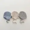 Gorro de Lana Tejido Nuevo Estilo Coreano para Bebés, Cálido y a Prueba de Viento, con Protección para las Orejas