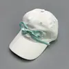 Comercio Exterior Estilo K Gorra de Béisbol Ajustable con Lazo Estéreo 3D para Mujer Gorra con Visera de Cinta Gorra de Algodón