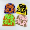 Nuevos Sombreros de Punto de Moda para Hombres y Mujeres Street Hip-Hop Letra Sombreros de Lana Sombrero Frío Sombrero Baotou Ins Tendencia