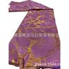 Tecido Jacquard Macio Brocado Bordado Dupla Face com Fio de Ouro e Prata Renda Brocado Africana