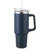 Nueva Taza para Coche de 40 oz Acero Inoxidable 304 Portátil para Exteriores de Gran Capacidad con Asa y Popote Taza para Hielo Se Puede Personalizar