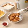 Bandeja especial de papel de aluminio para freidora de aire doméstica, bandeja de papel de aluminio para horno, bandeja de papel de aluminio para barbacoa, bandeja de papel de aluminio para pizza