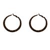 Pendientes de Aro Grandes con Estampado de Leopardo Retro de Terciopelo para Mujer Otoño e Invierno 2025 Pendientes de Aro Súper Calientes Pendientes Sexy Versátiles para el Día a Día