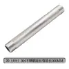 Conector Rosqueado de Aço Inoxidável de 4 Pontos, Adaptador Direto com Rosca Interna e Externa, Conector de Tubo de Extensão Espessado de 6 Pontos para 4 Pontos, Conexões para Tubos de Água