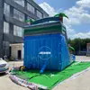 Combo de Piscina con Tobogán Inflable para Niños Piscina de Jardín