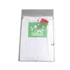 Bolsa Transparente con Cierre de Punto Esmerilado Bolsa para Ropa Eva Impermeable y a Prueba de Aceite Bolsa de Almacenamiento de Plástico Pe Bolsa con Cierre Deslizante Resistente al Desgaste