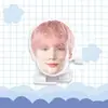 Robô de Corda Acrílico Caminhante Figurine Celebridade Mercadoria Choi Beokgyu Choi Yeonjun