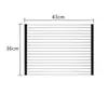 Estante Escurridor Plegable Enrollable para Fregadero de Cocina, Cesta Escurridora Plegable para Platos, Palillos, Frutas y Verduras, Acero Inoxidable Aislante al Calor