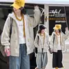 Abrigo de Otoño para Niñas 2026 Nuevo Estilo para Niñas Mayores, Sudadera con Capucha Casual para Primavera y Otoño, Cardigan Sudadera Elegante para Niños