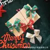 Fita de Natal transfronteiriça novo estilo laço feito à mão acessórios semiacabados headwear estampado acessórios de cabelo acessórios para sapatos e chapéus