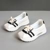 [Personalizado] Zapatos Blancos Q3606, Zapatos de Moda para Mujer, Zapatos Versátiles de Primavera y Verano para Mujer, Zapatos Casuales para Estudiante, Transpirables y para Aumentar la Altura