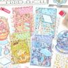 Nuevos Dulces Miyu Pegatina de Paisaje Pegatina de Escena Estéreo a Microescala Cabaña de Simulación 3D Collage DIY Apilado