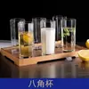 Tetera de Vidrio de Gran Capacidad para Agua Fría Juego de Vasos Gruesos para Agua Juego de Jarras de Vidrio para Cerveza Tetera Doméstica para Agua Fría