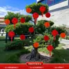 Decorações de Jardim para Casamento, Plantas em Vasos para Casamento, Enfeites Pendurados Decorativos, Arranjo de Sala para Casamento, Plantas Verdes, Bonsai, Palavras Felizes Penduradas na Árvore
