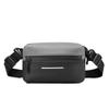 Bolsa de Pecho Casual Simple Ligera para Hombre, Bolso de Hombro con Combinación de Colores Texturizados, Transfronterizo, para Desplazamientos Diarios, Portátil, Cruzado