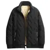 Chaqueta de Invierno para Hombre de Lana de Cordero y Algodón, Engrosada y Cálida, Corte Holgado, Tallas Grandes, Abrigo de Algodón para Papá