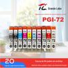 Compatível com Cartucho de Tinta Colorido Canon Pgi-72 Pro-10 Impressora de Escritório Canon Jato de Tinta Pro10 Tinta Atacado
