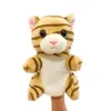 Lindo animalito perrito conejo panda muñeco de dedo muñeco de peluche muñeco muñeco de mano interactivo para padres e hijos muñeco muñeco