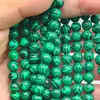 Cuentas de Malaquita Artificial Brillantes Shixi Coloridas Productos Semi-Terminados de Malaquita Accesorios para Joyería DIY Venta al por Mayor