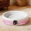 Rascador y cama para gatos de cartón blanco, duradero y resistente a los arañazos, hecho de papel corrugado de pulpa de madera, extragrande, adecuado para todas las estaciones