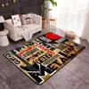 Alfombra para Sala de Estar Estilo E-Sports, Felpudo de Cristal Resistente a la Suciedad y de Fácil Cuidado para el Hogar, Alfombra Grande para Cubrir Completamente el Sofá y la Mesa de Café