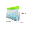 Saco Fosco Selado para Frutas de Grau Alimentar Peva Saco Ziplock Translúcido Selado Estéreo Auto-Selante Saco de Embalagem para Alimentos