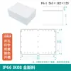 Caja de Plástico Carcasa de Fuente de Alimentación para Monitoreo Exterior Caja ABS Caja de Terminales Caja de Conexiones Carcasa de Batería de Litio Caja Enterrada
