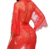 Lingerie Erótica Transfronteiriça, Lingerie Sexy Sedutora, Camisola Sexy para Mulheres, Camisola de Renda para o Verão com Laço, Corte Justo