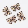 Accesorios para Lazo Colgante Creativo Punto Único para Colgar Diamante con Aceite Goteando Accesorios de Joyería de Aleación Aretes Pulsera Collar DIY Lote
