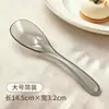 Cucharas desechables empaquetadas individualmente, engrosadas y endurecidas, de grado alimenticio, para catering, comida para llevar, comida rápida, cucharas de plástico al por mayor