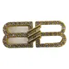 Hebilla Decorativa para Cinturón, Hebilla para Zapatos Arco del Triunfo, Accesorios para Zapatos Individuales y Botas, Pedrería para Zapatos de Cuero de Hombre y Mujer, Mocasines, Accesorios Metálicos