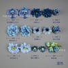 Pacote de material de flores artificiais D Bolo Decoração de mesa de sobremesa Chapelaria étnica Hairpin Flower Master Chapéu Fazendo caixa de flores com flores