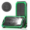 Comercio Exterior Amazon Tik Power Bank Solar 10000 mAh Exterior a Prueba de Tres Elementos Carga Inalámbrica Fuente de Alimentación Móvil Fábrica